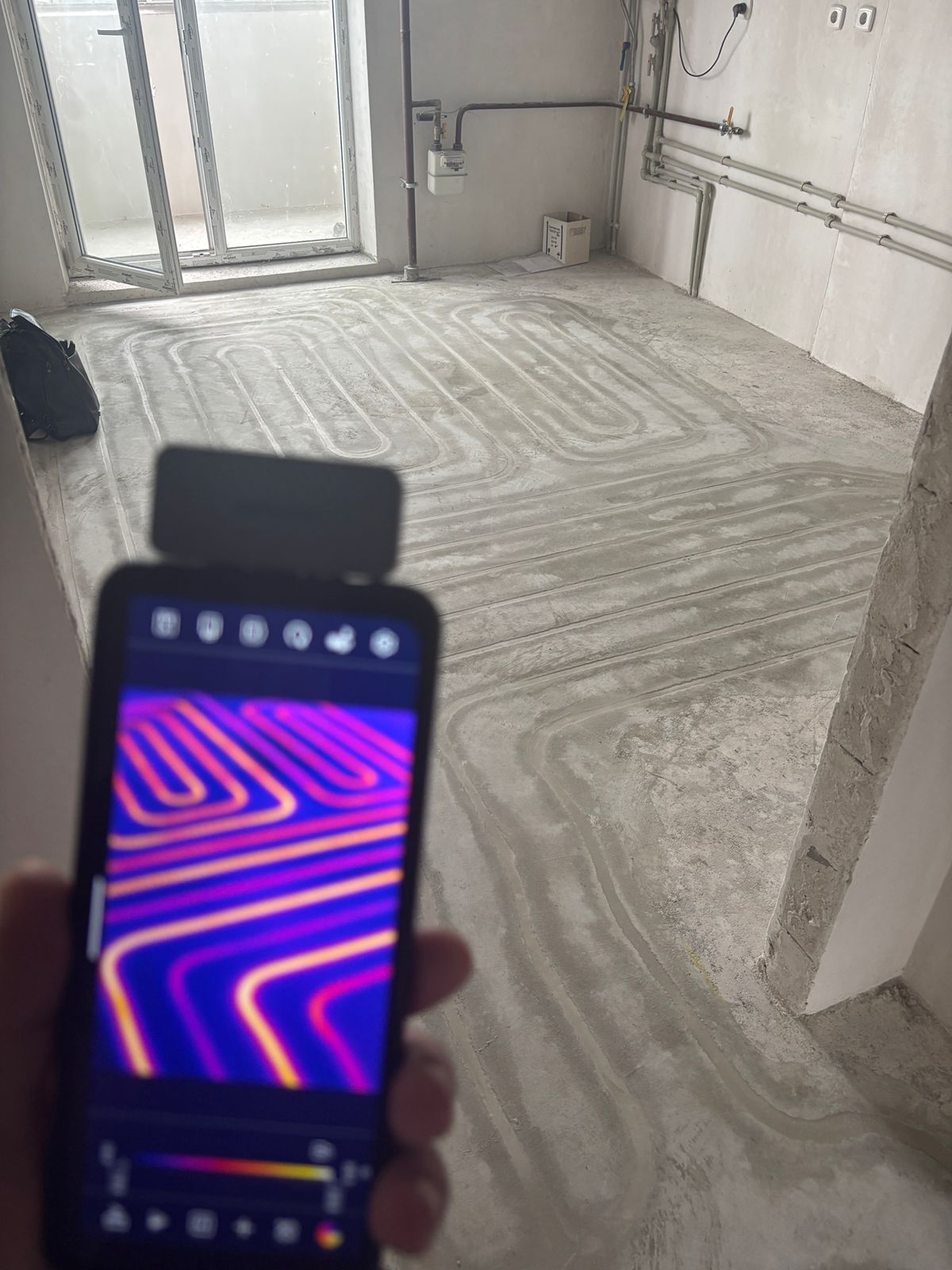 Монтаж теплого водяного пола под ключ в существующую стяжку